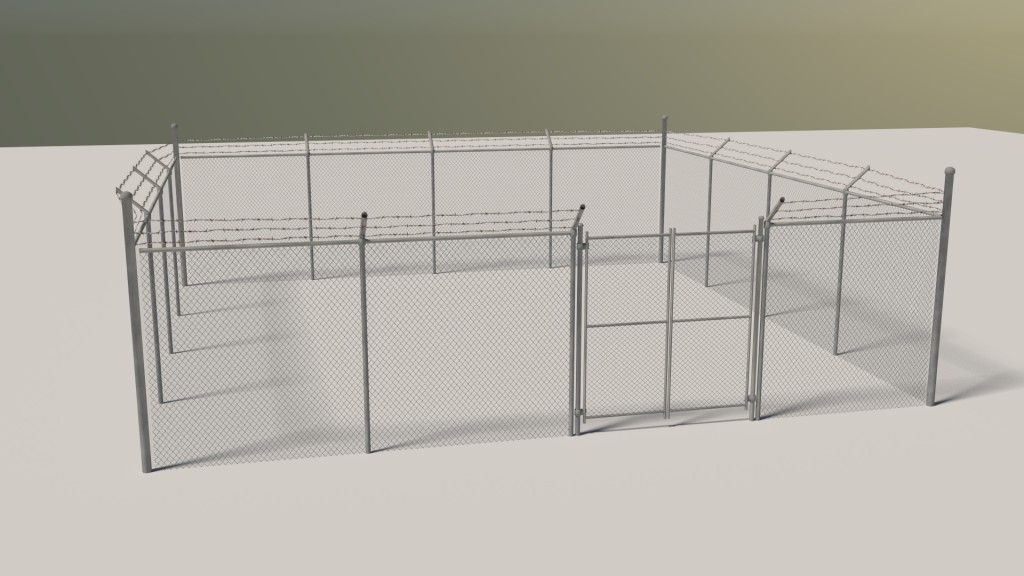Fence with Gate preview image 1